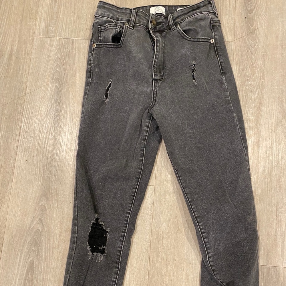black pants